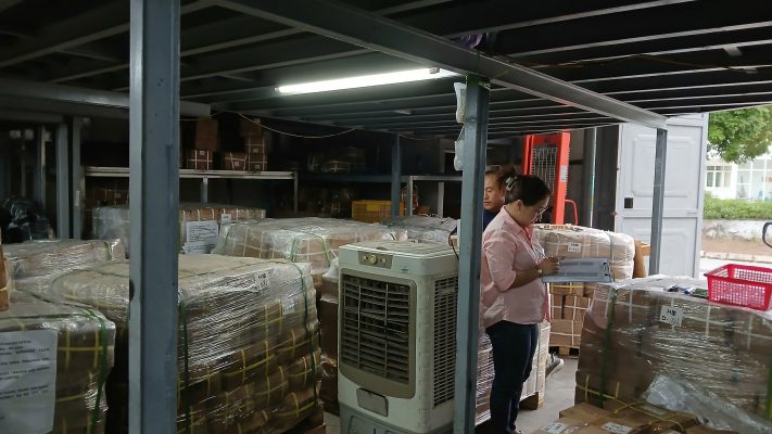 Kiểm đếm phân loại sắp xếp hàng hoá